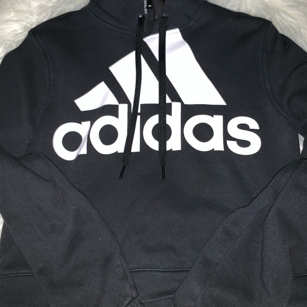adidas cropped hoodie
